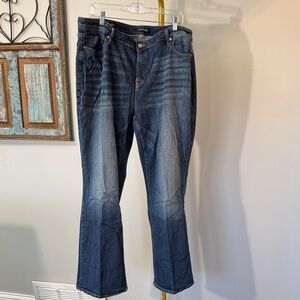 Vigoss Women's Dark Blue Jagger Bootcut classic fit Jeans EUC 24W